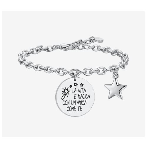 Bracciale Luca Barra Donna in Acciaio BK2718 - BK2718
